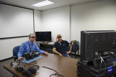 Luca training at NASA