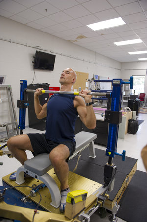 Luca training at NASA