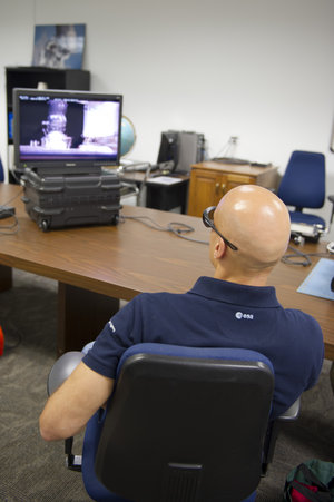 Luca training at NASA