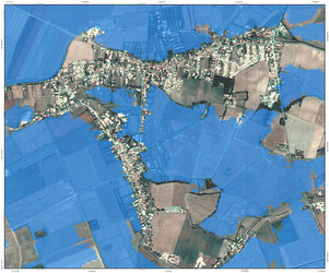 Flood extent