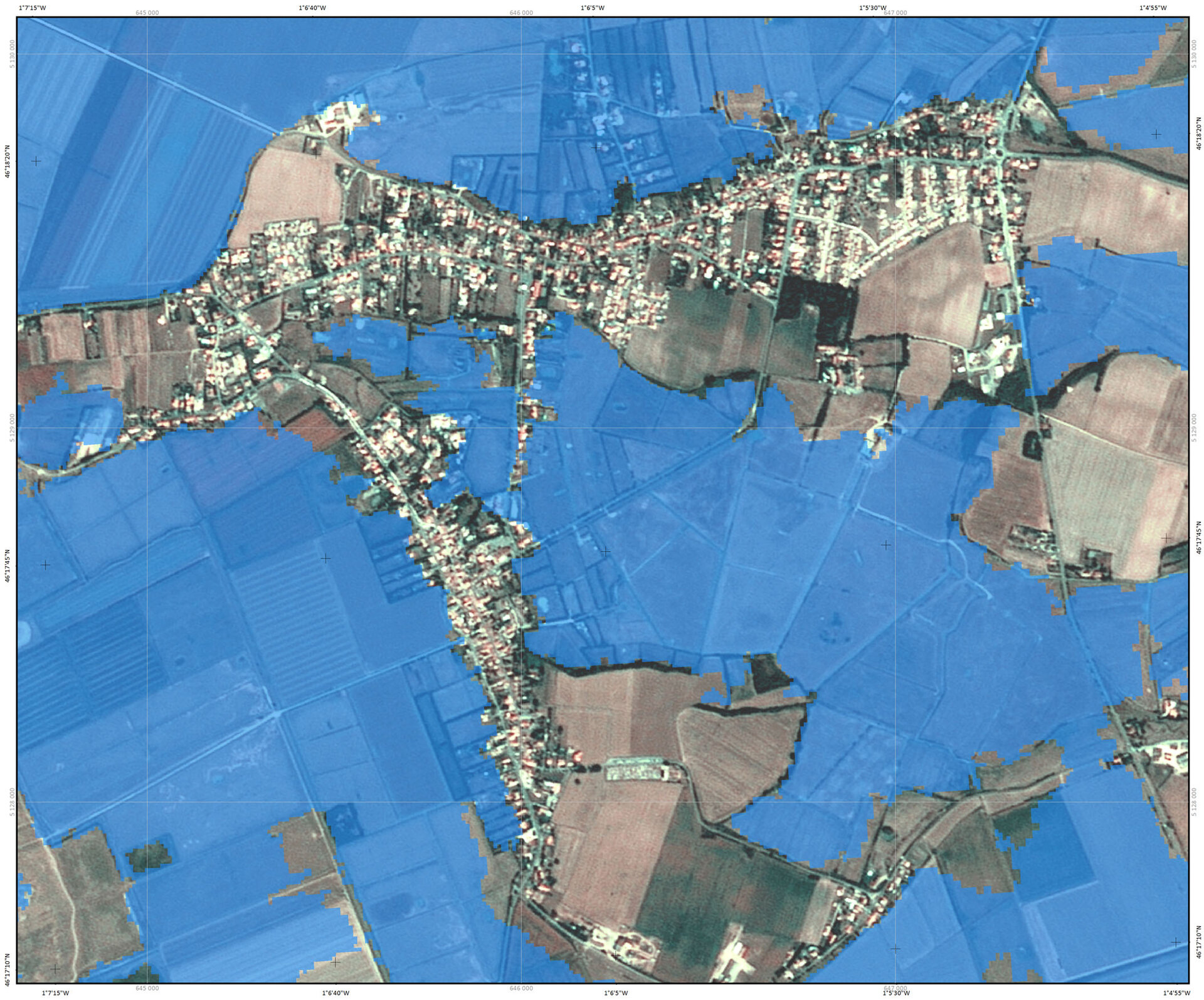 Flood extent