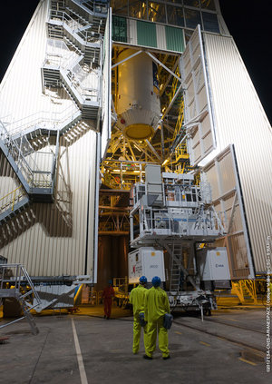 Galileo integrated onto Soyuz