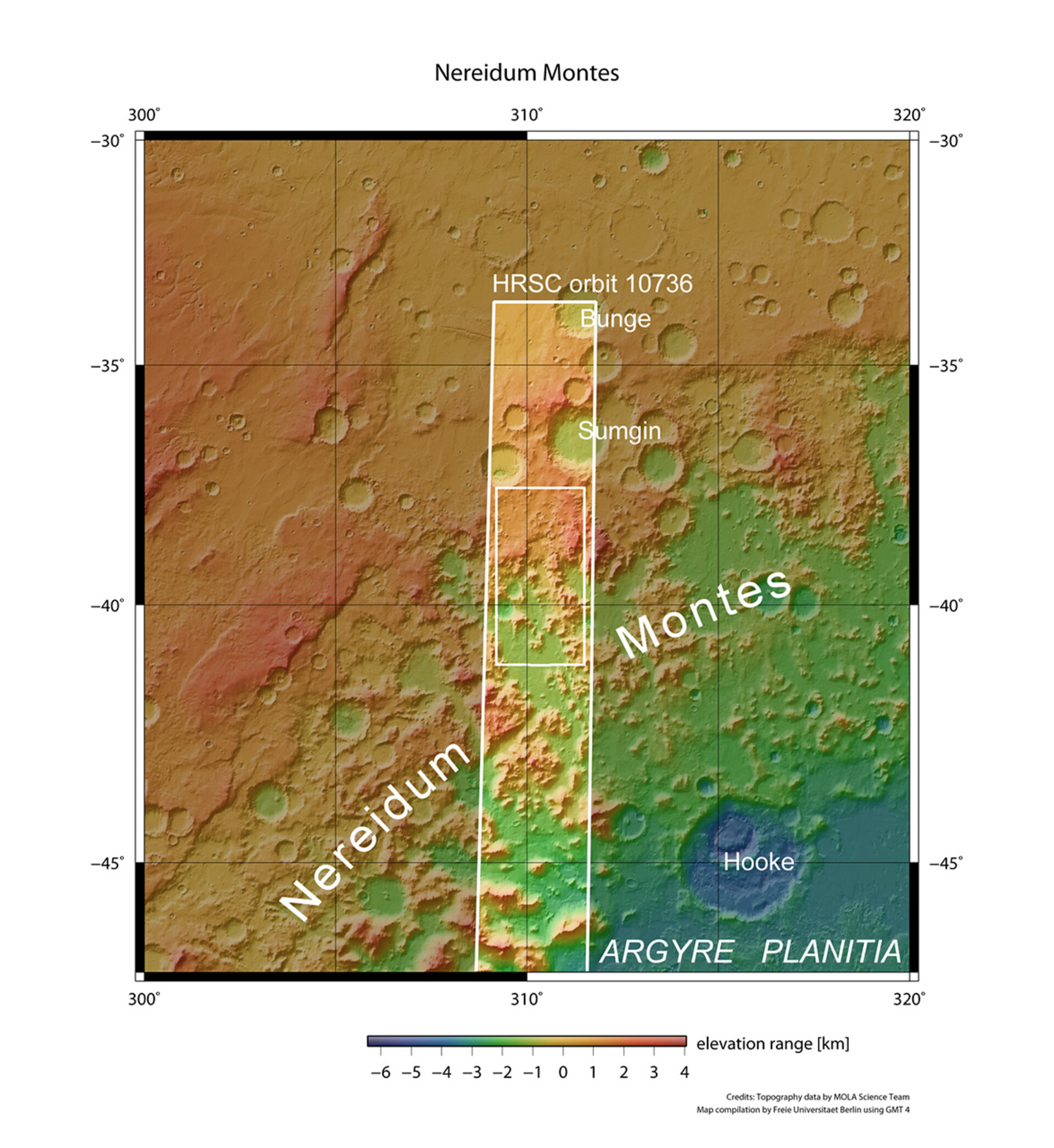 Nereidum Montes in context