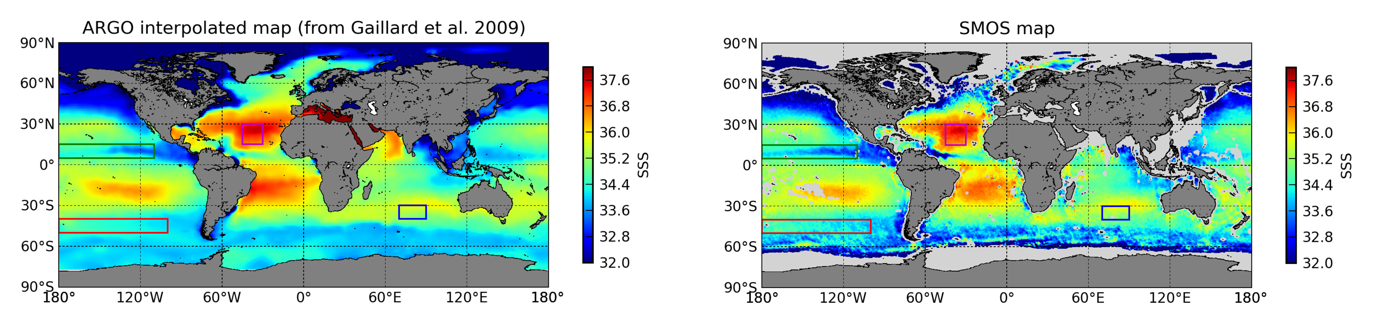 Sea-surface salinity