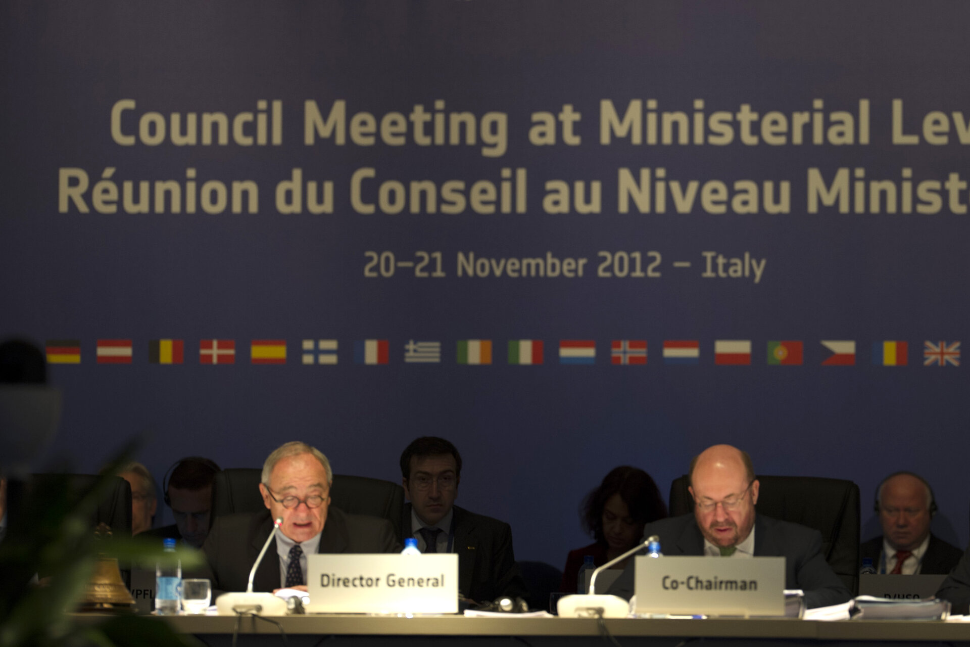 ESA Council at Ministerial Level, Naples, 21 November 2012