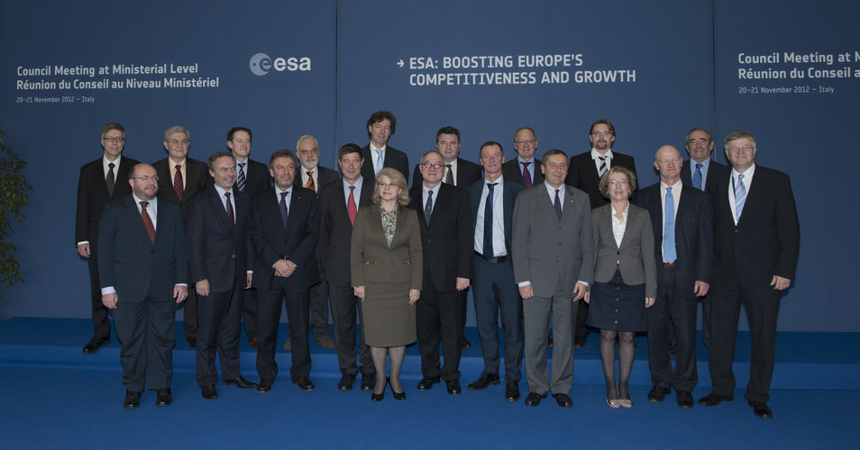 European ministers and representatives at Ministerial Council 2012