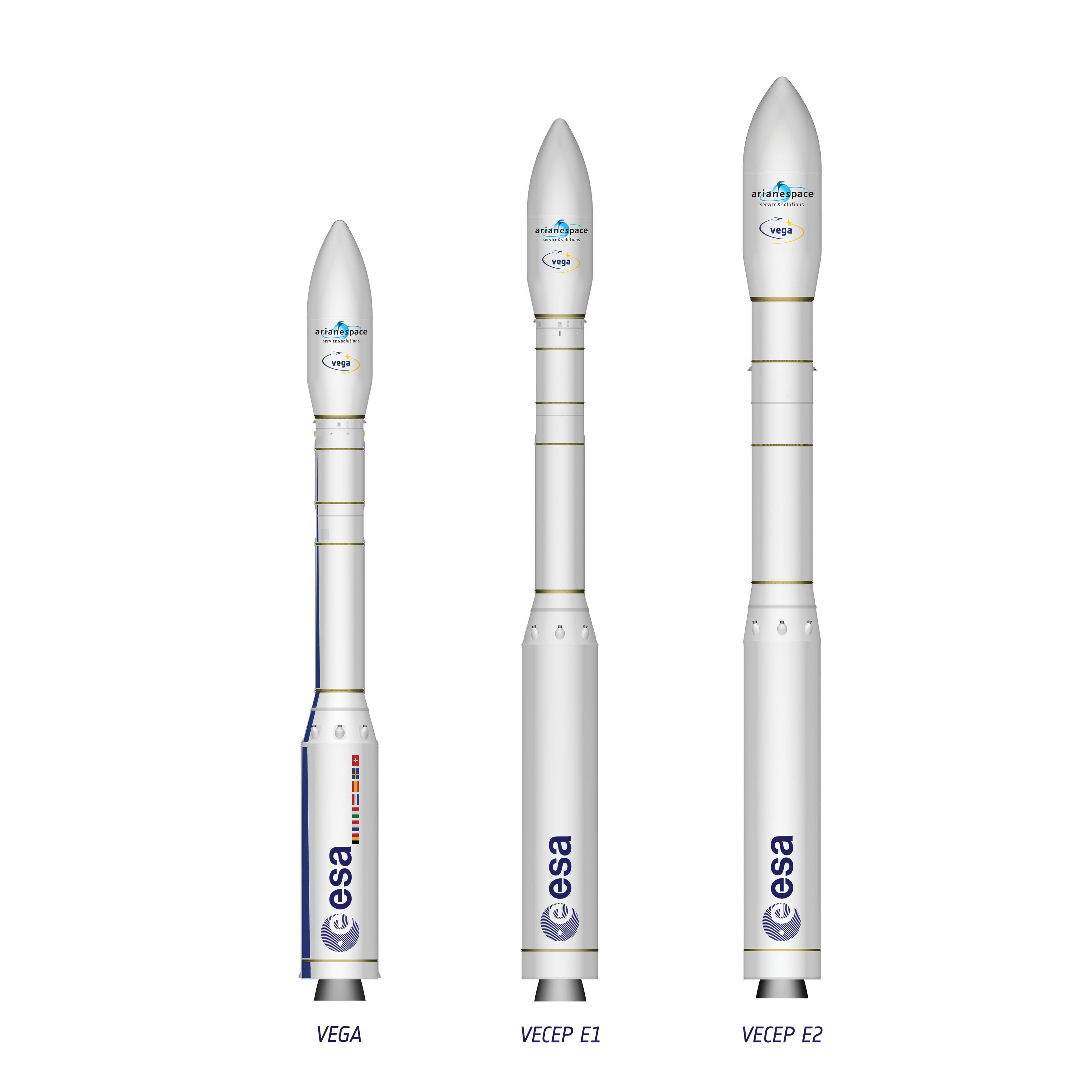 Space in Images 2012 11 Vega with Vega Evolution launcher concepts