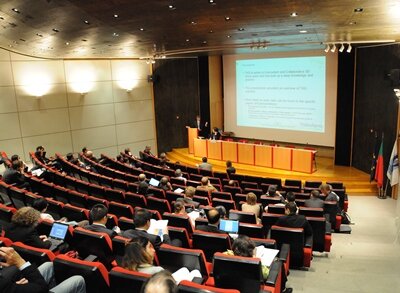 View from the back of the Auditorium