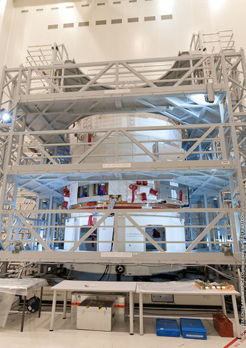ATV-4 in scaffolding