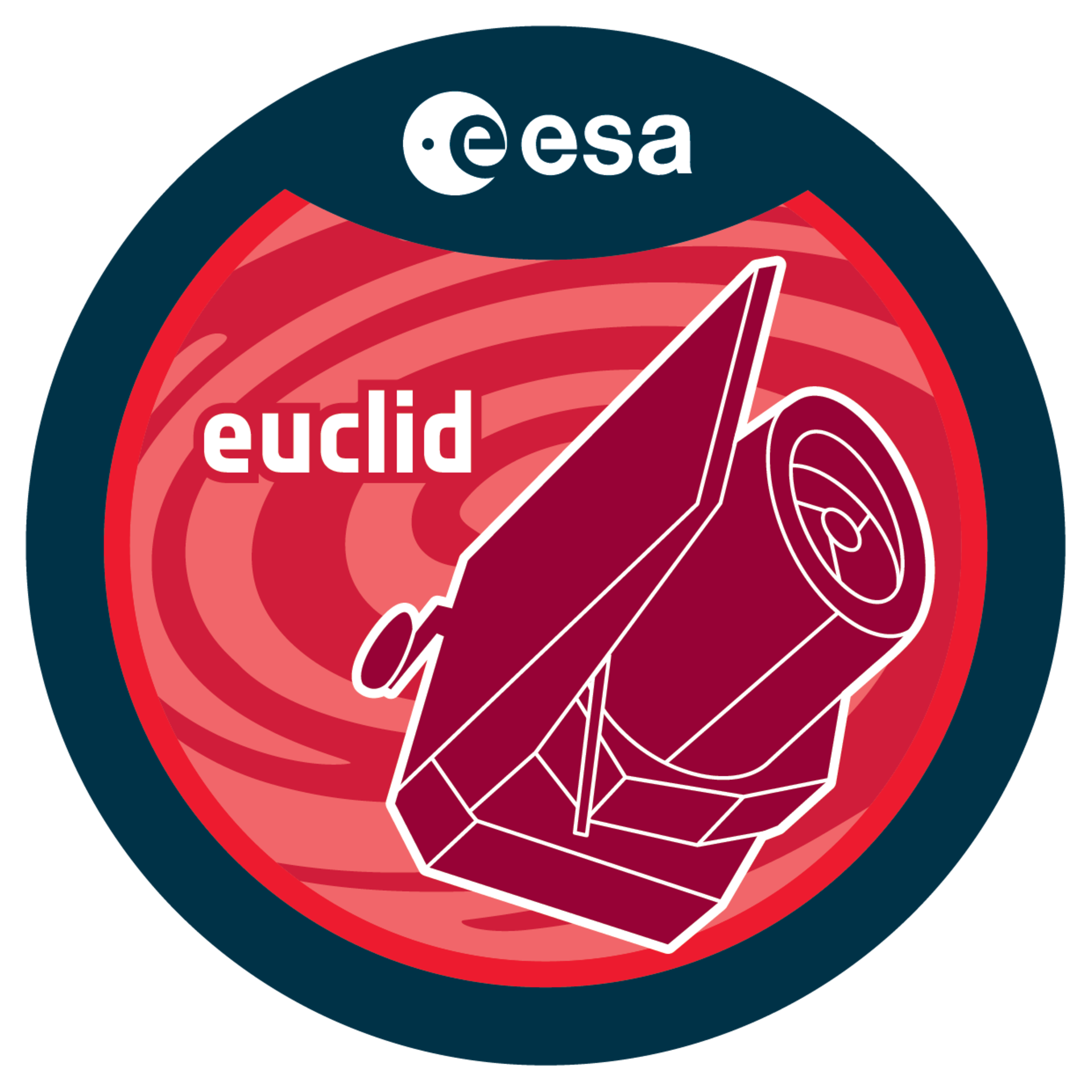Logo de misión Euclid de la ESA