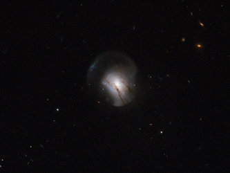 Hubble watches the lights go out