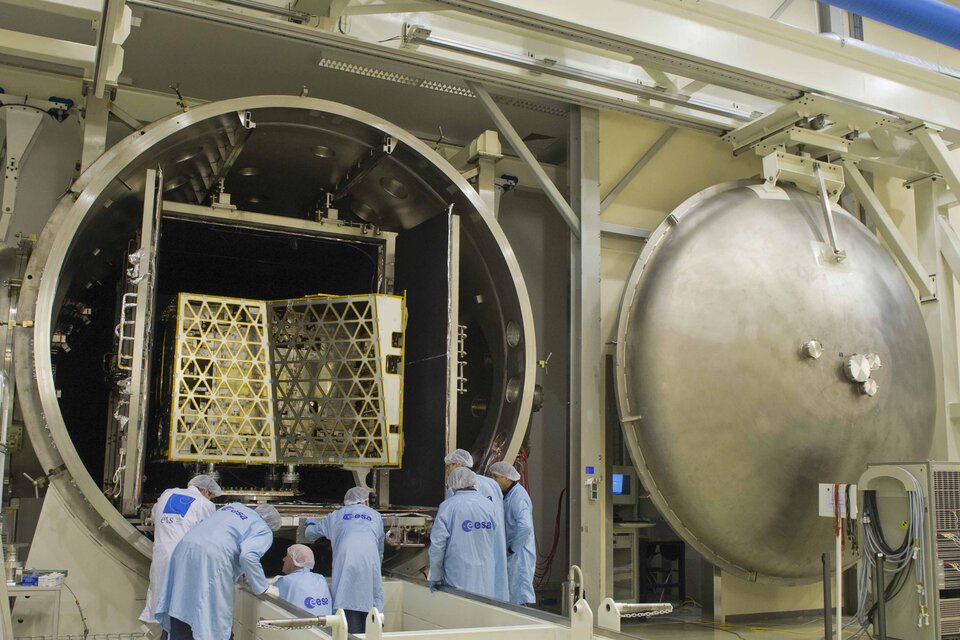 BepiColombo MPO inside Phenix