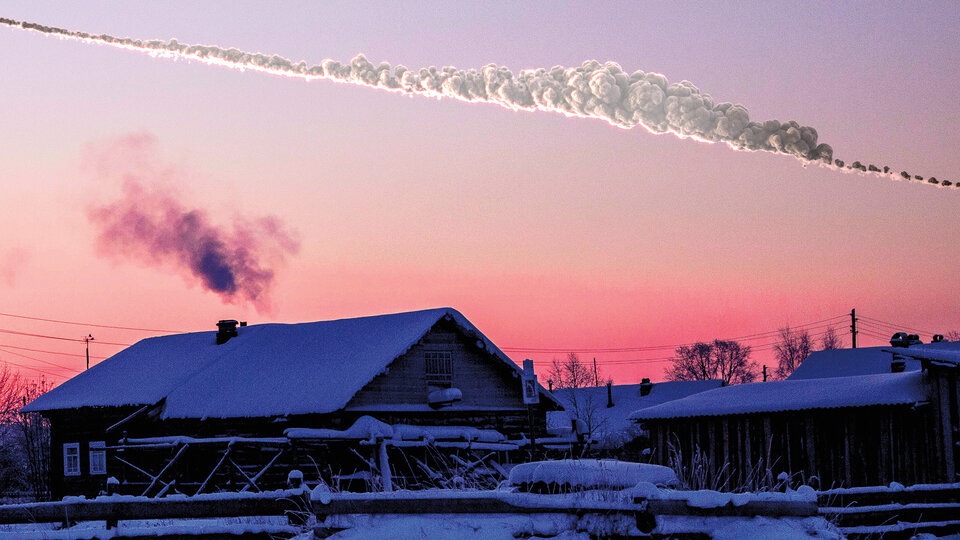 Chelyabinsk sky rendering