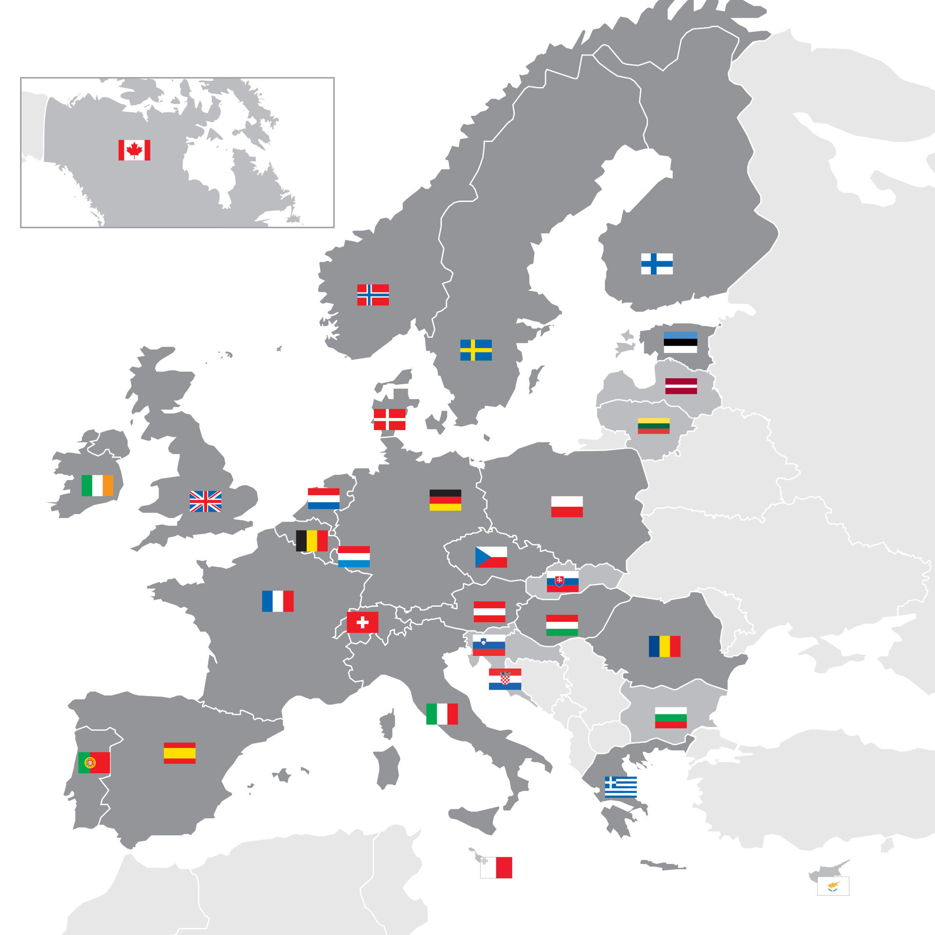 ESA Member States and Cooperating States