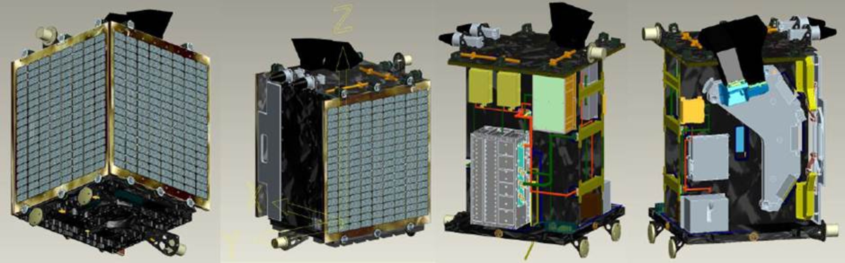 Proba-V internal structure