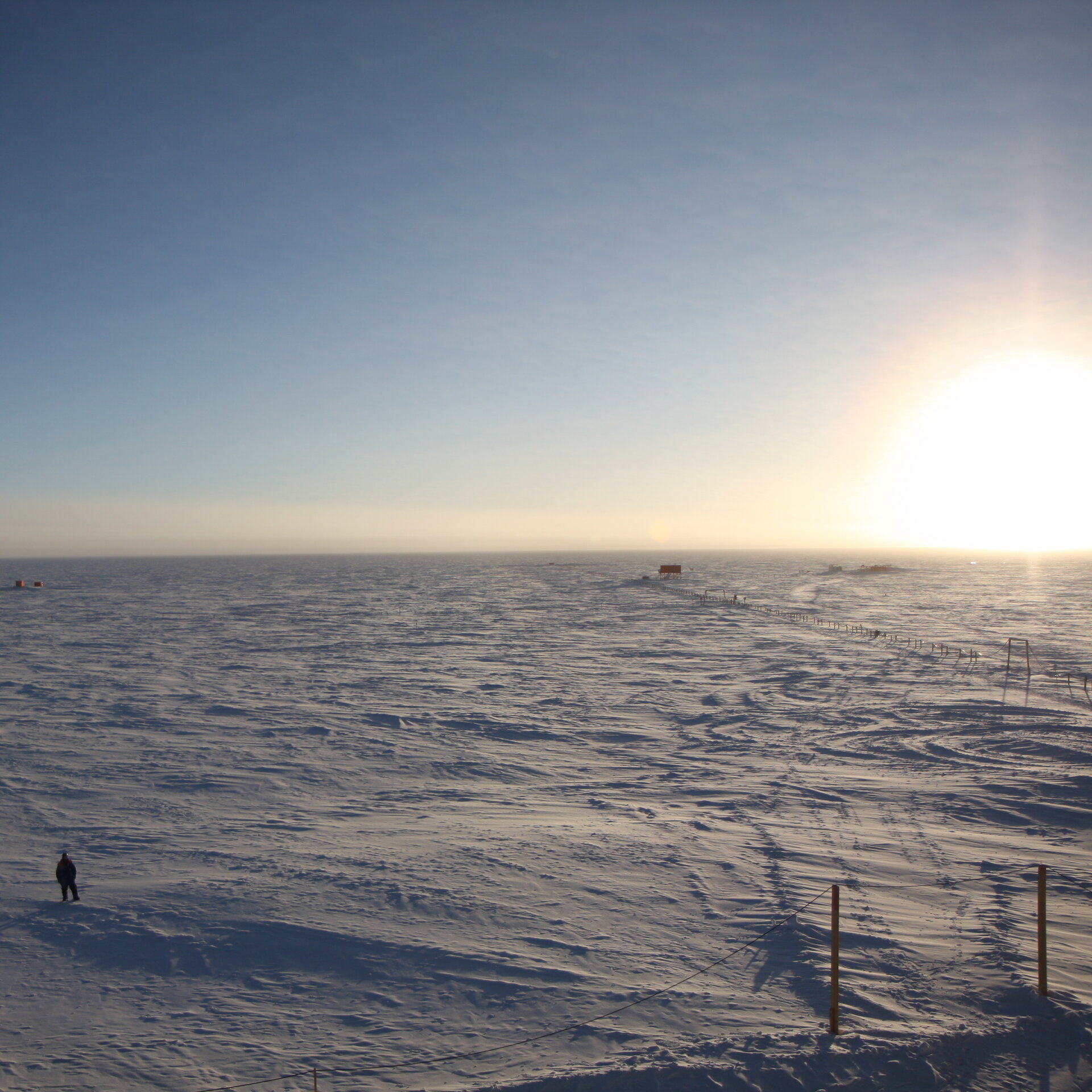 Pondering the setting Sun