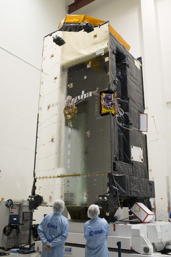 Alphasat satellite at Intespace