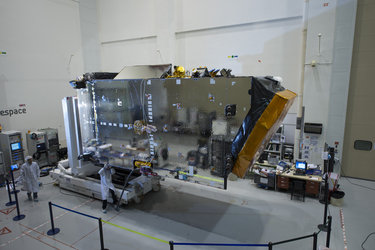 Alphasat satellite at Intespace