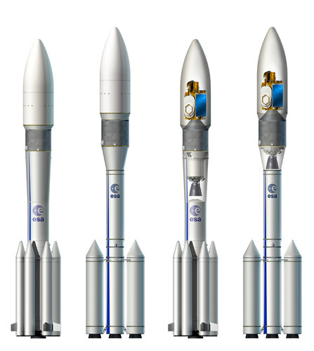 Some of the Ariane 6 concepts under investigation