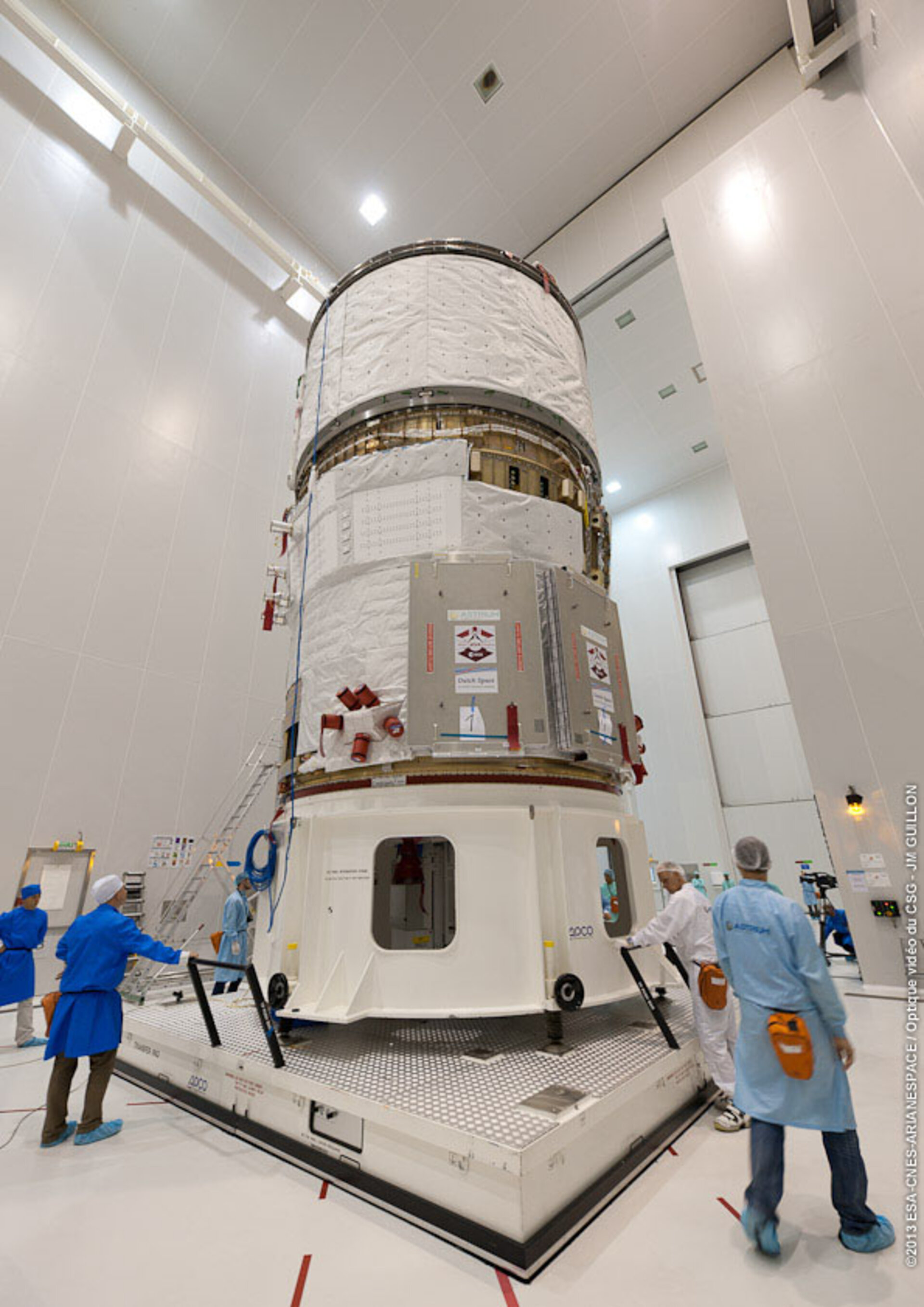 ATV-4 transfer for launch preparations