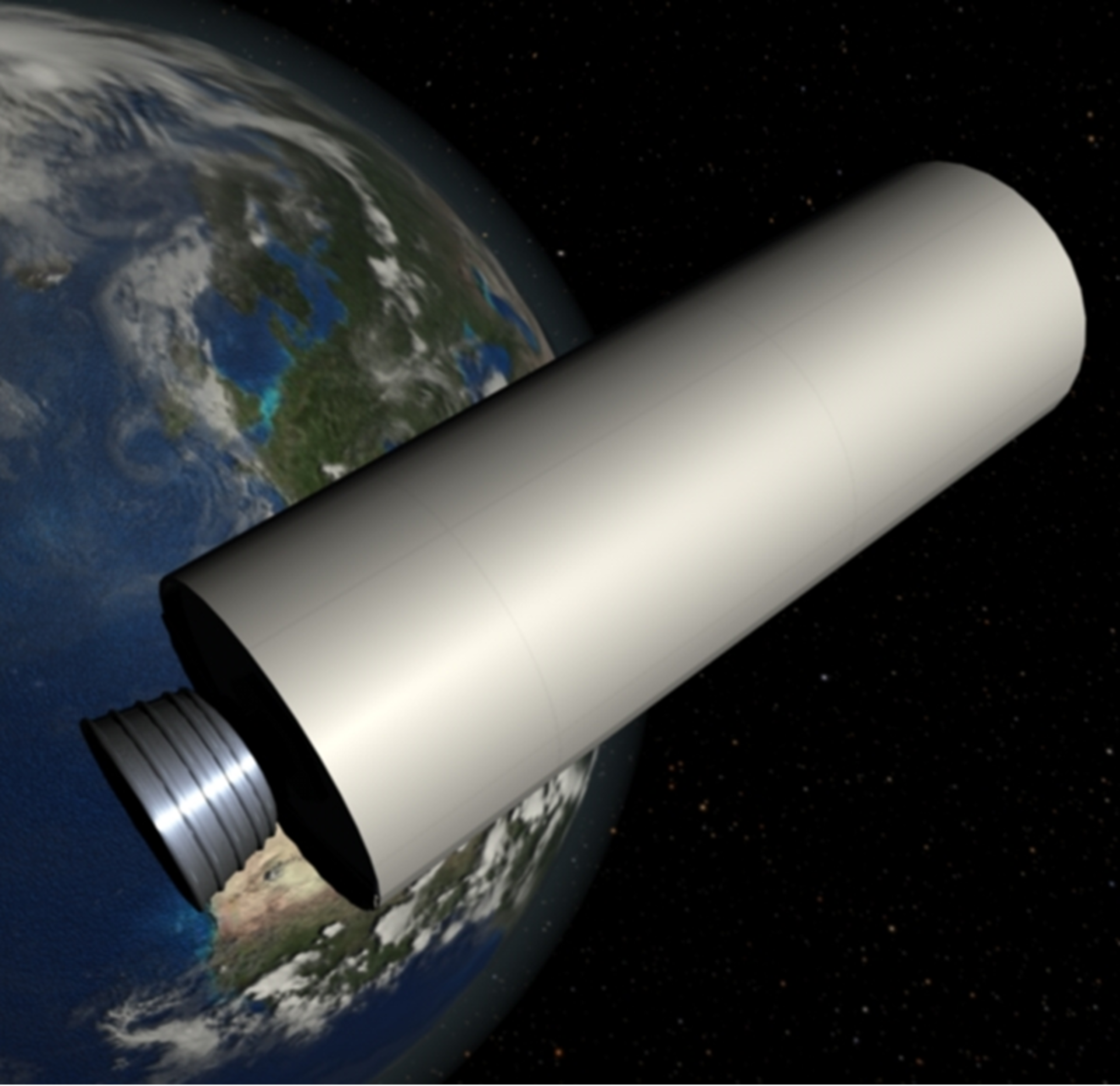 Debris objects in orbit include spent upper stages