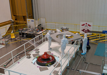 ATV-4 late-cargo loading at Kourou