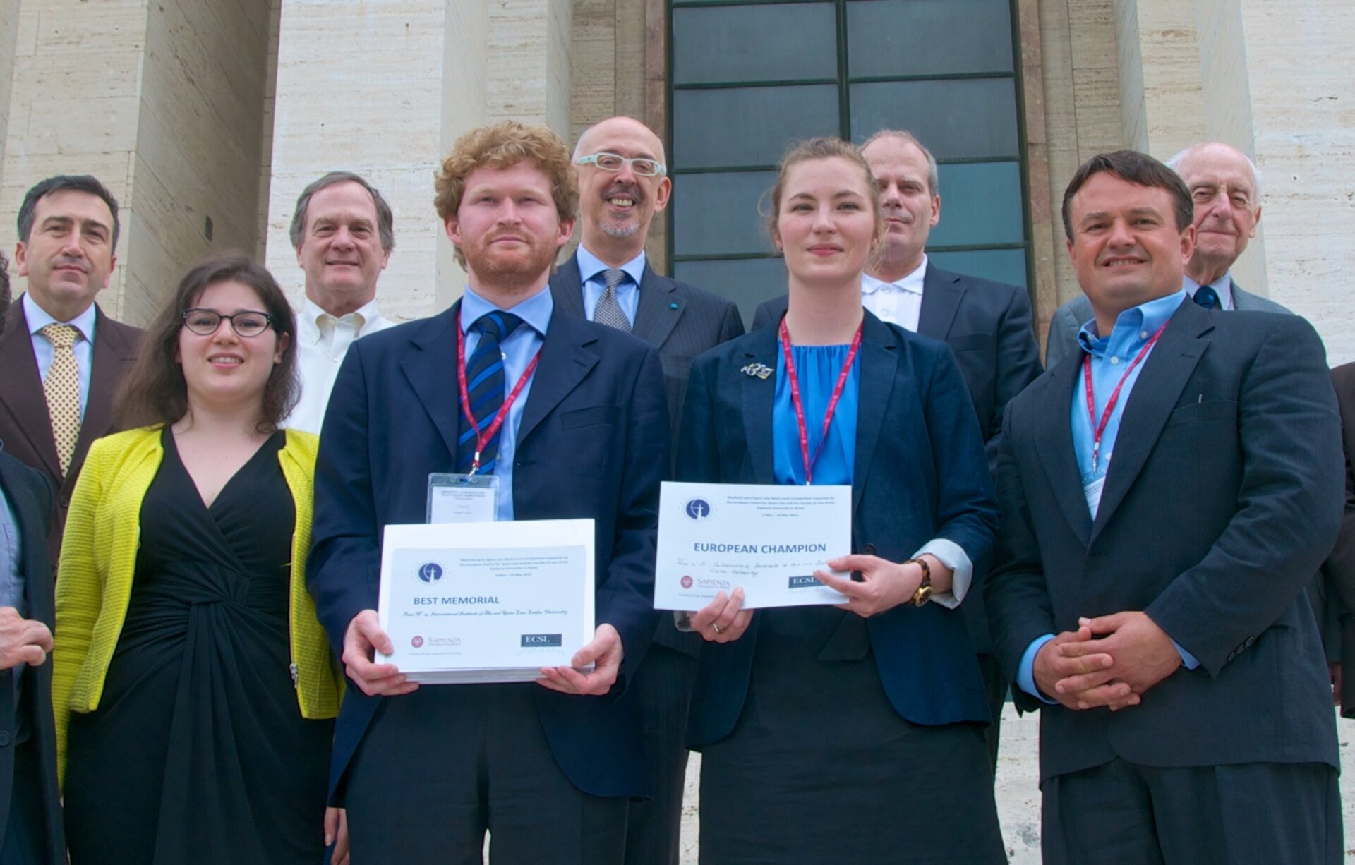 European Champions - Team Leiden (Philippe Carous, Sonja Radosevic, Matthew Maniscalco)