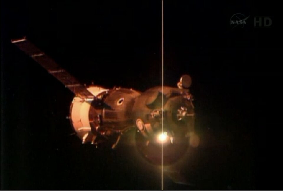 Soyuz docking