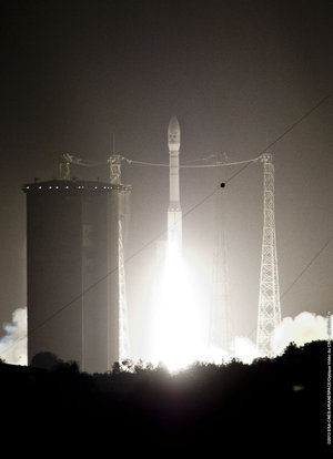 Liftoff of Vega VV02