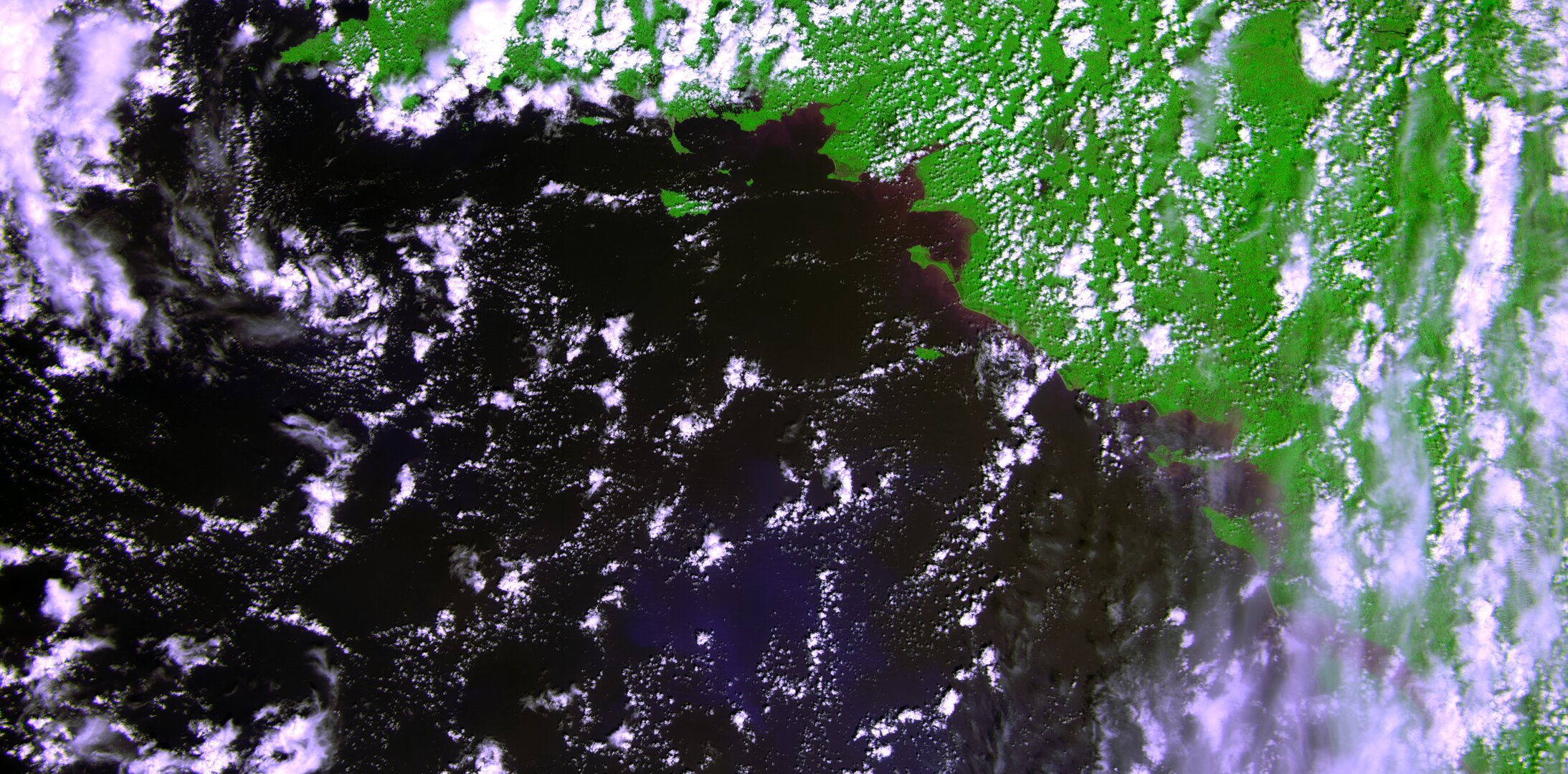 First image from the Proba-V satellite, acquired on 15 May 2013.