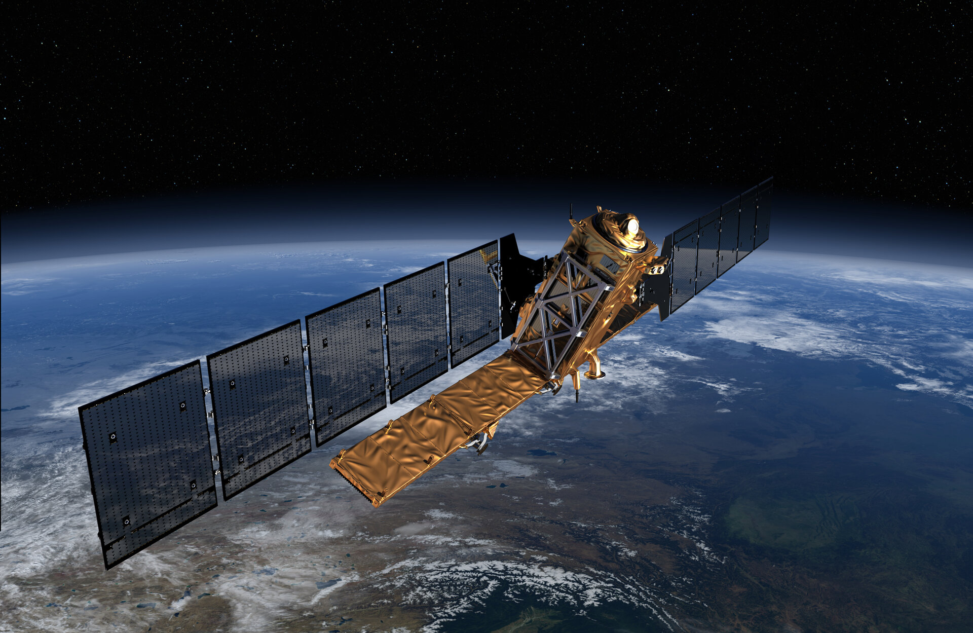 Sentinel 1 ist der erste Satellit der Fernerkundungsflotte von Copernicus