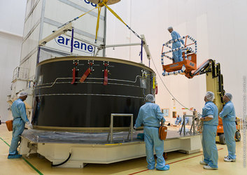 Transporting ATV-4 launch adapter