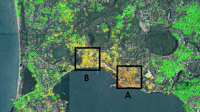 Envisat field map