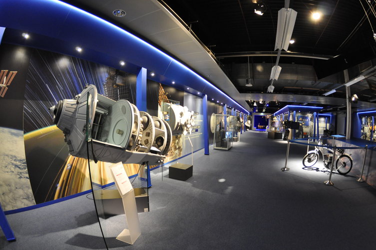 ESA pavilion at space exhibition Utrecht