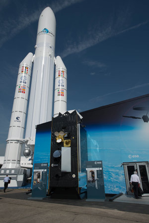 ESA pavilion at the Paris Air & Space Show