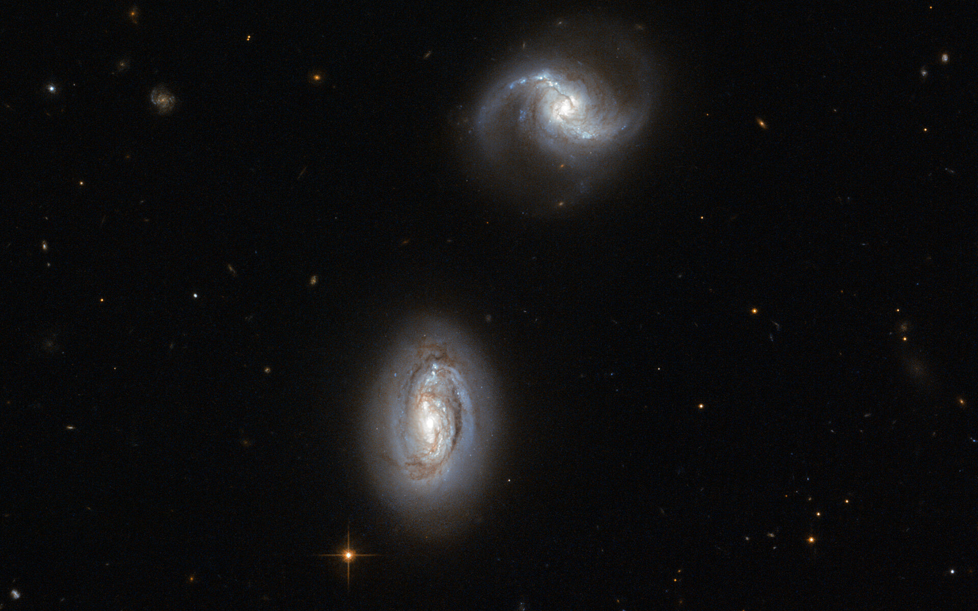 Inseparable galactic twins