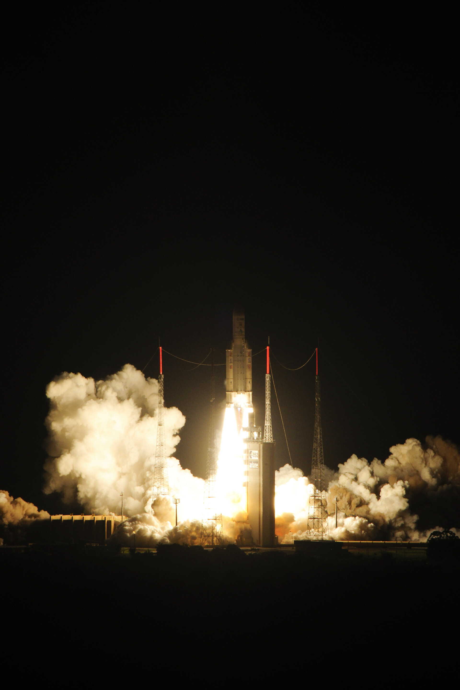 Start von ATV-4 "Albert Einstein" im CSG in Kourou, Französisch Guyana 