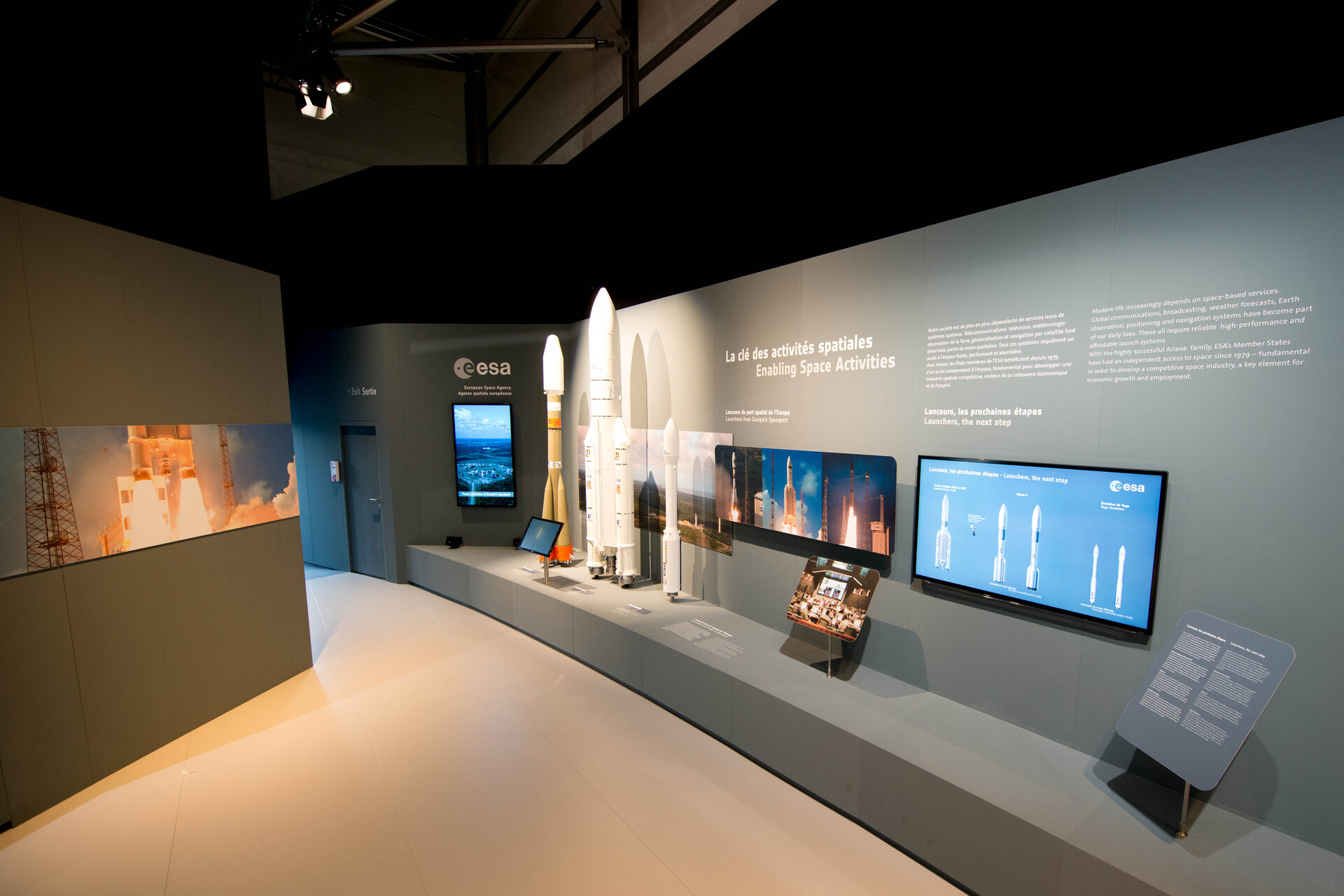 The ESA's Pavilion at the Paris Air and Space Show