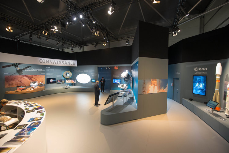 The ESA's Pavilion at the Paris Air and Space Show