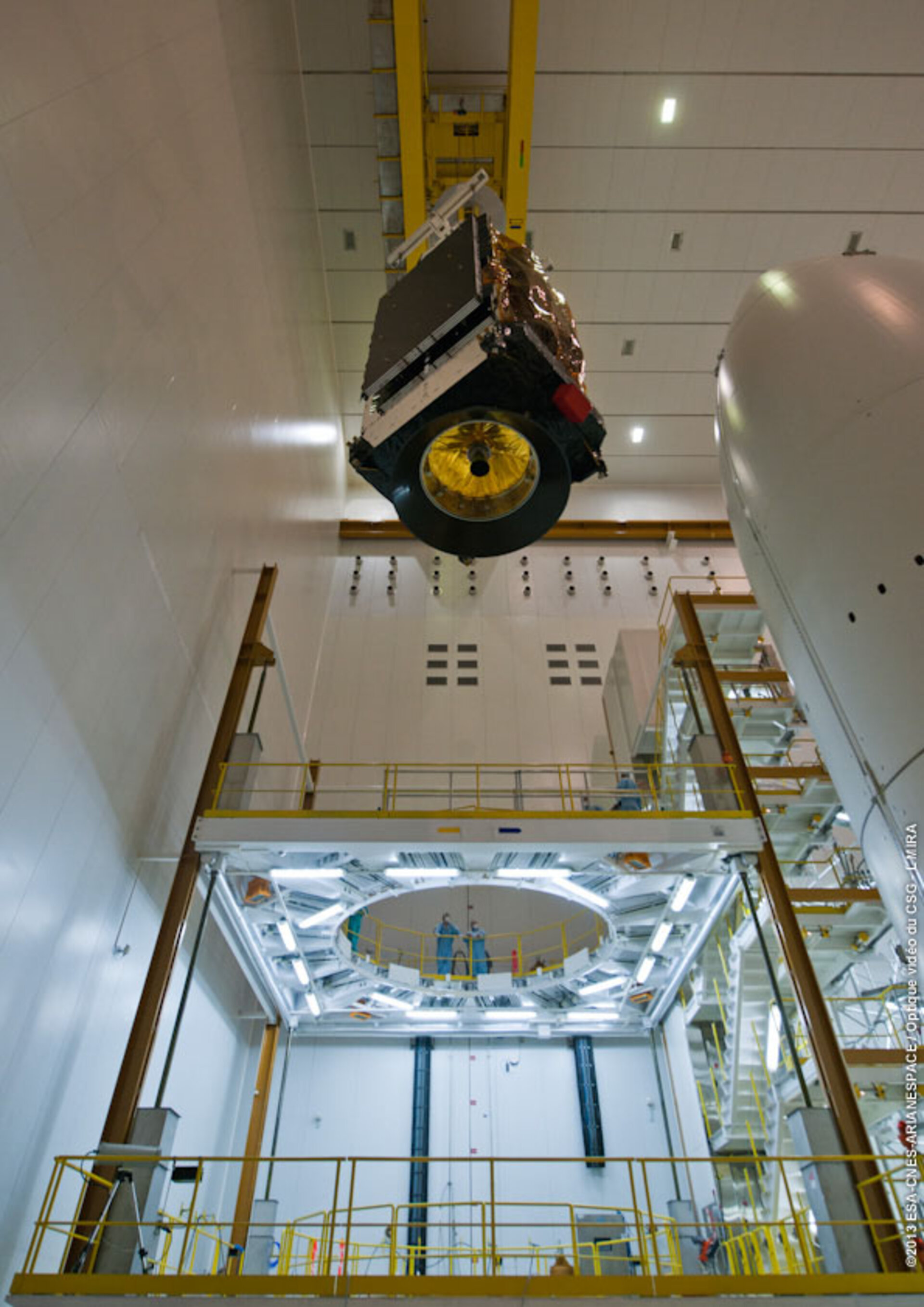 Alphasat installed on Sylda