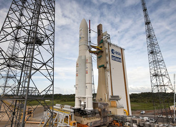 Ariane 5 with Alphasat ready for launch