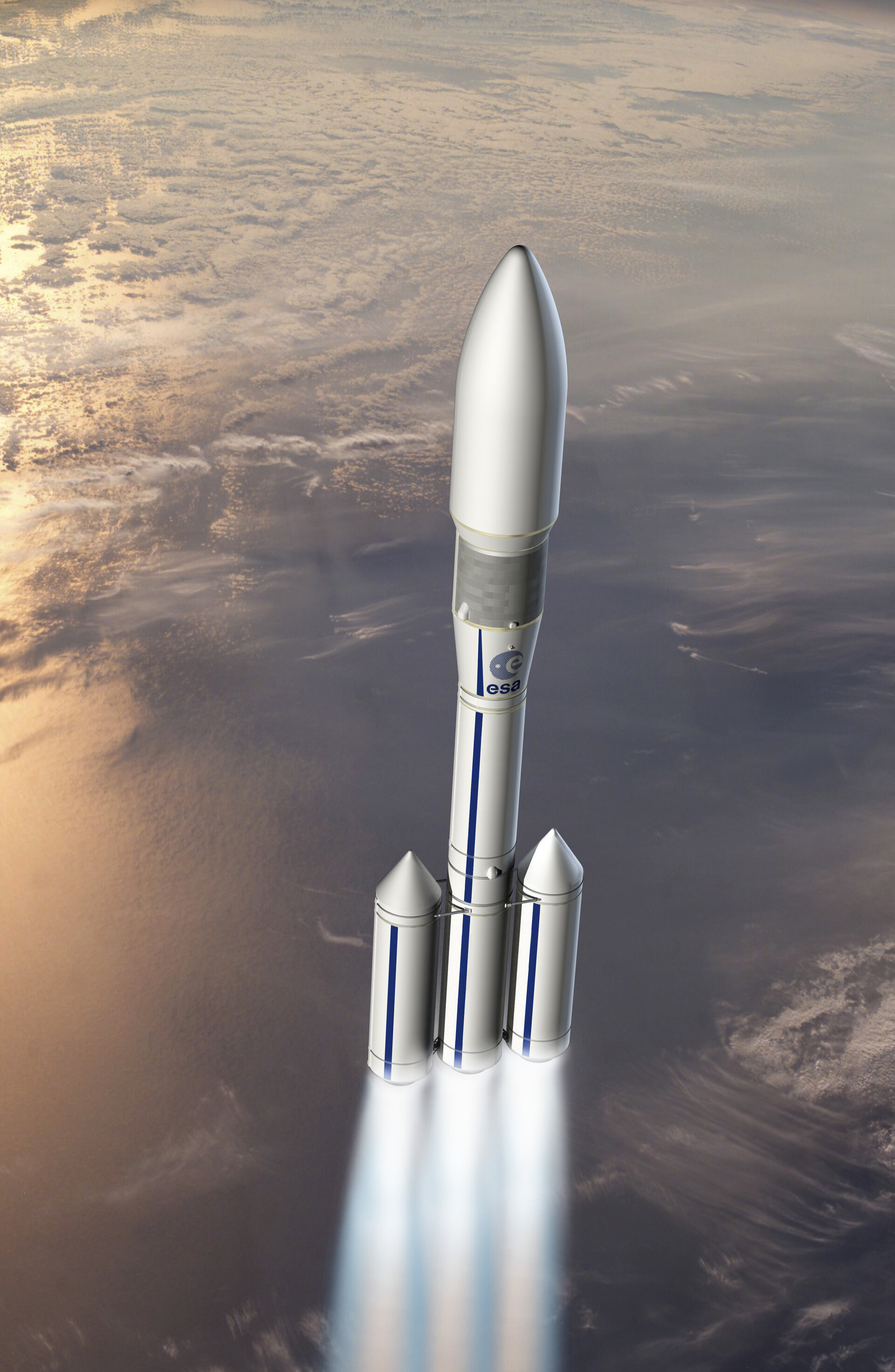 Ariane 6 (vue d'artiste)