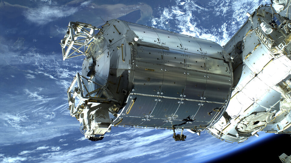 ESA's Columbus laboratory on the International Space Station.