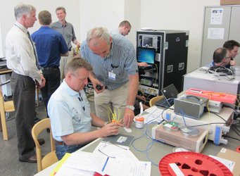 Test lab at RUAG, Zurich