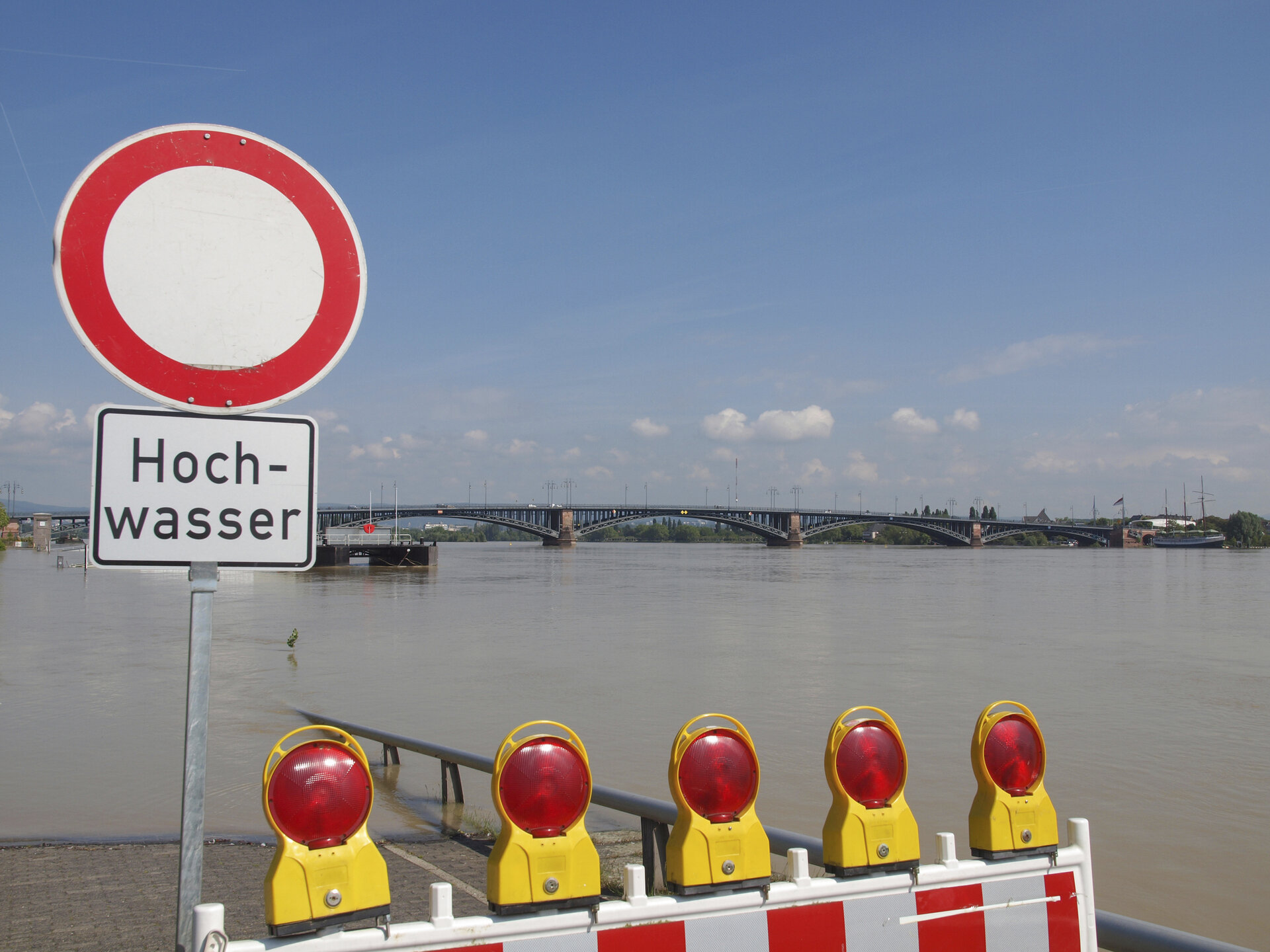 Flood waters in Germany