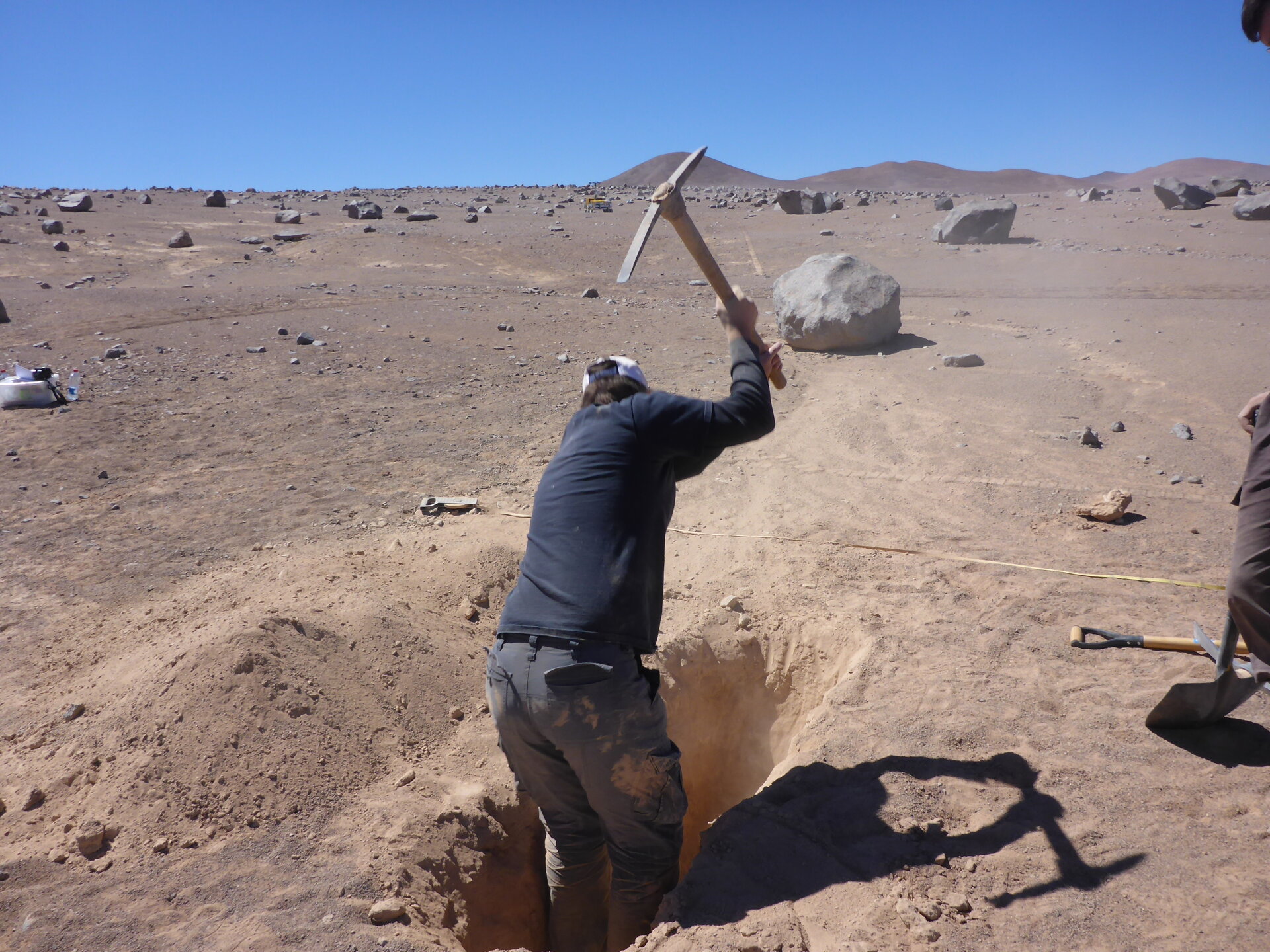 Digging for bedrock