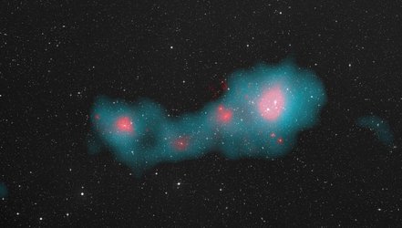 Cosmic giant exposed