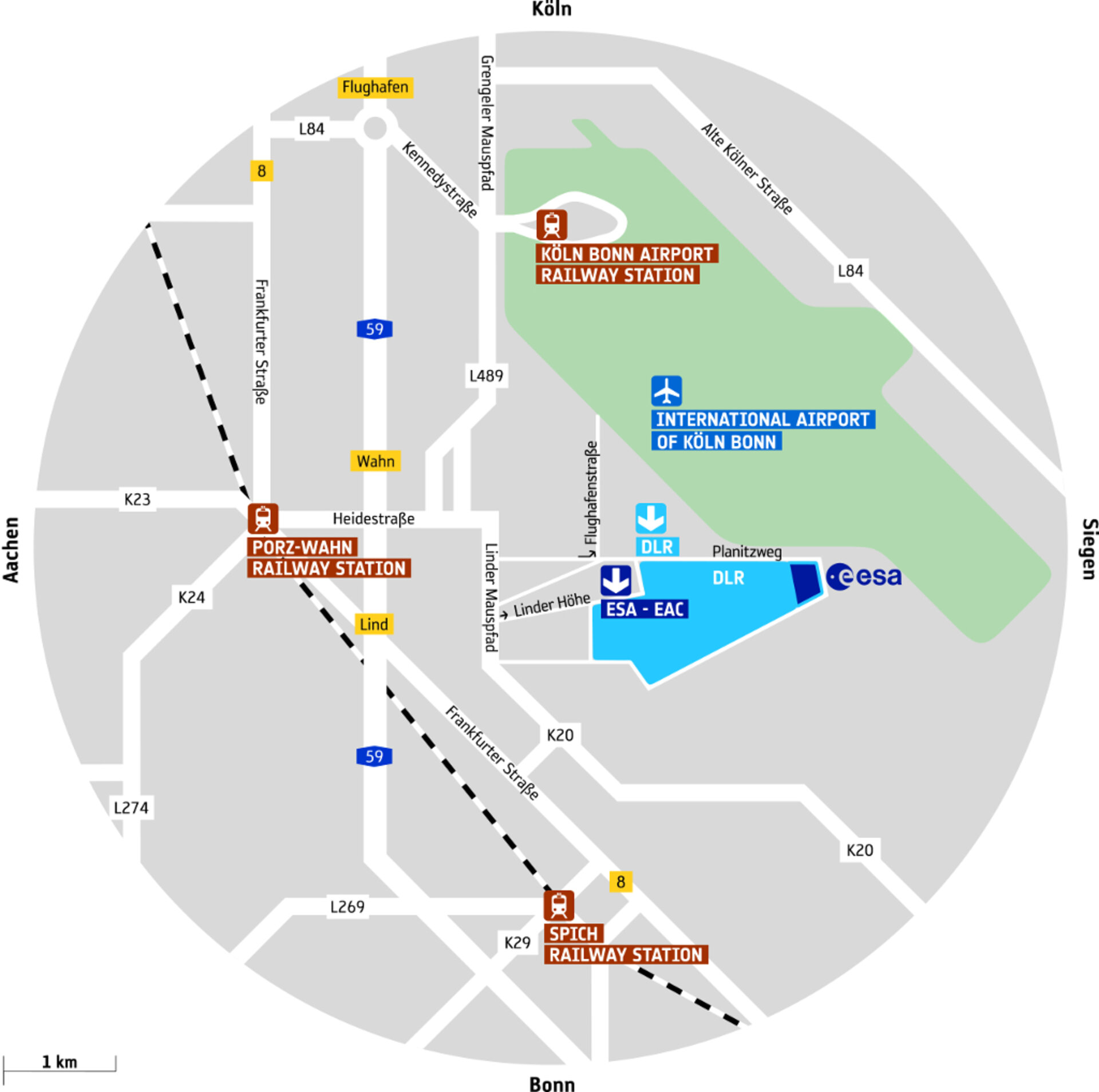 Kolonia bonn niemiec mapa Niemcy: Miasta