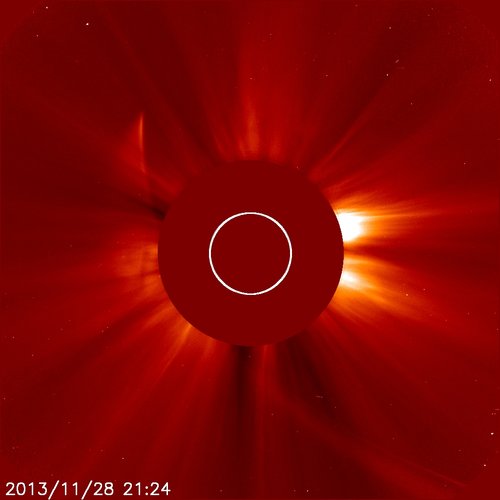 ISON at 21:24, 28 November