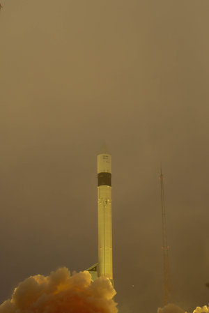 Swarm liftoff on a Rockot launcher from the Plesetsk.